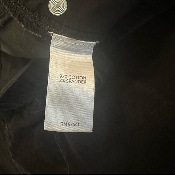 J. Jill Black Corduroy Pants, Women, Slim Straight Leg, Large TALL - Picture 9 of 14